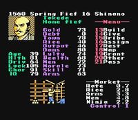 Nobunaga s Ambition sur Nintendo Nes